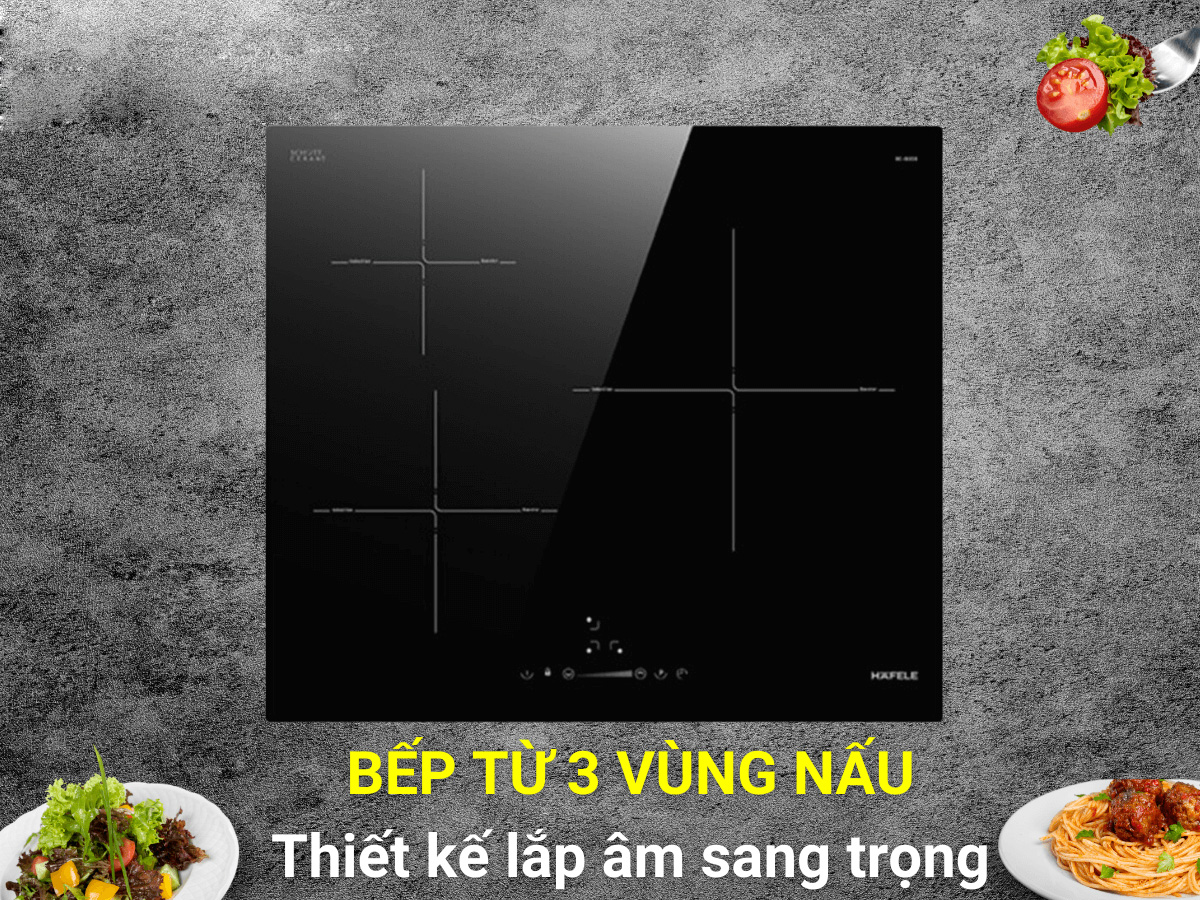 bếp từ Hafele HC-I603B có thiết kế đẹp mắt