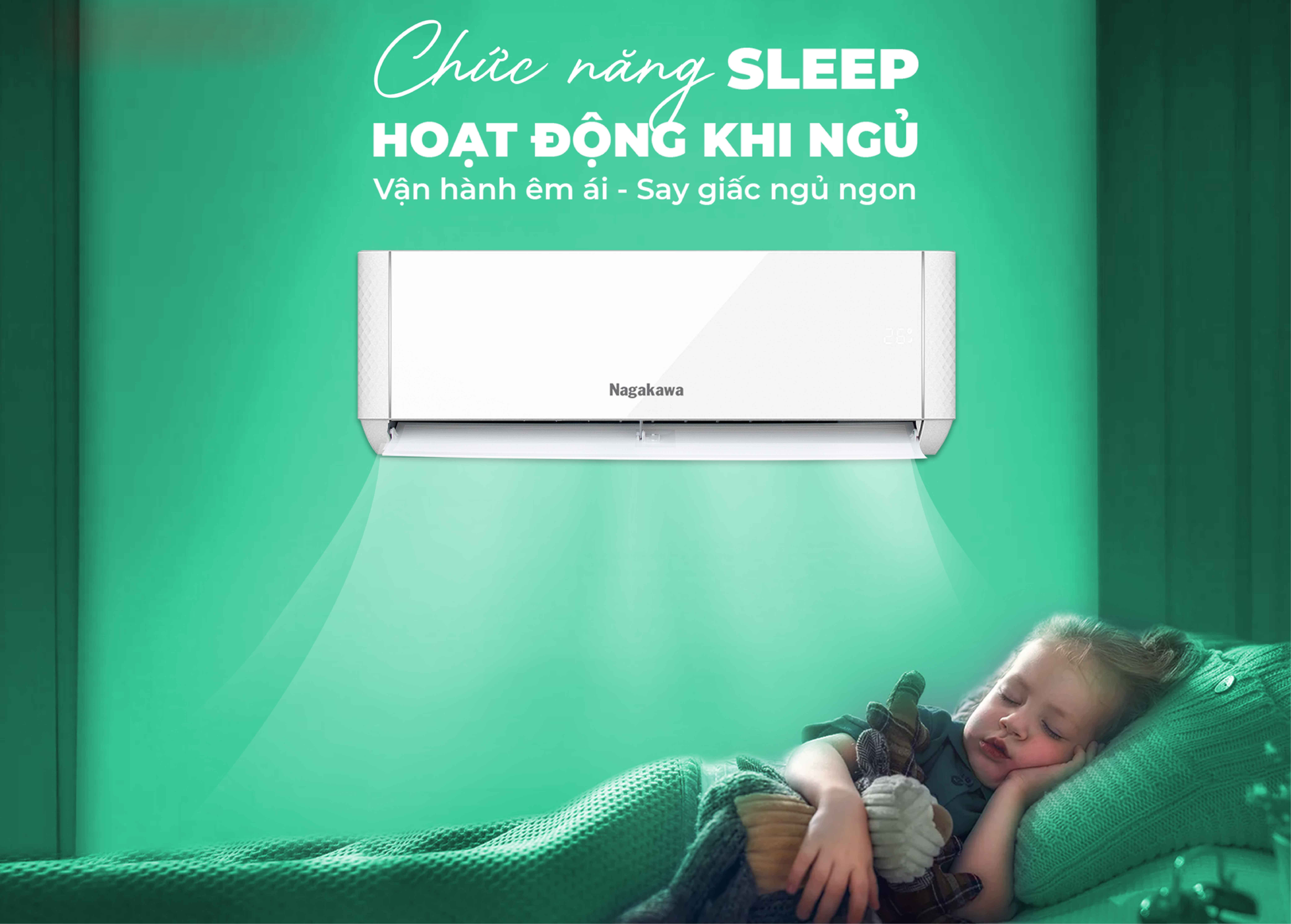 Điều hòa Nagakawa 2 chiều inverter NIS-A12R2T29