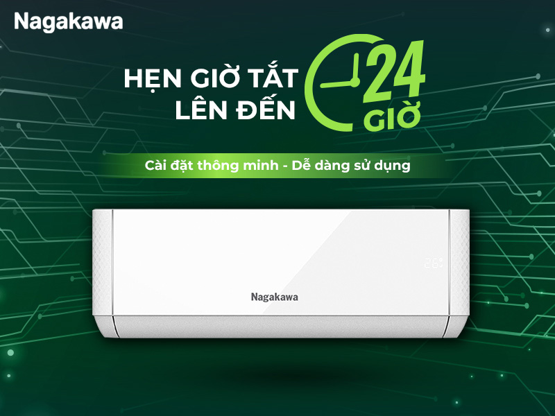 Điều hòa 2 chiều Nagakawa NIS-A12R2T29