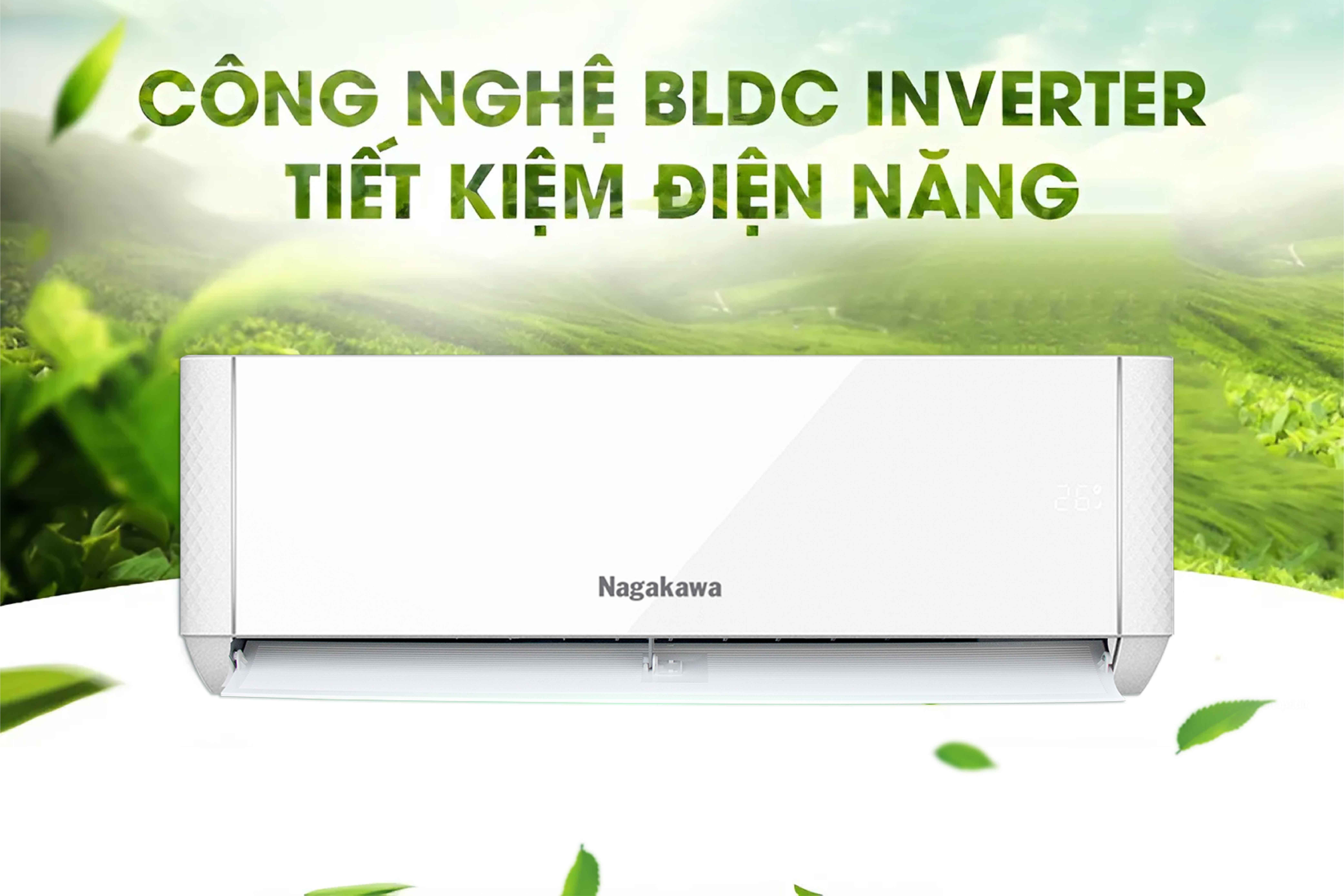 Điều hòa Nagakawa 12.000BTU 2 chiều inverter NIS-A12R2T29