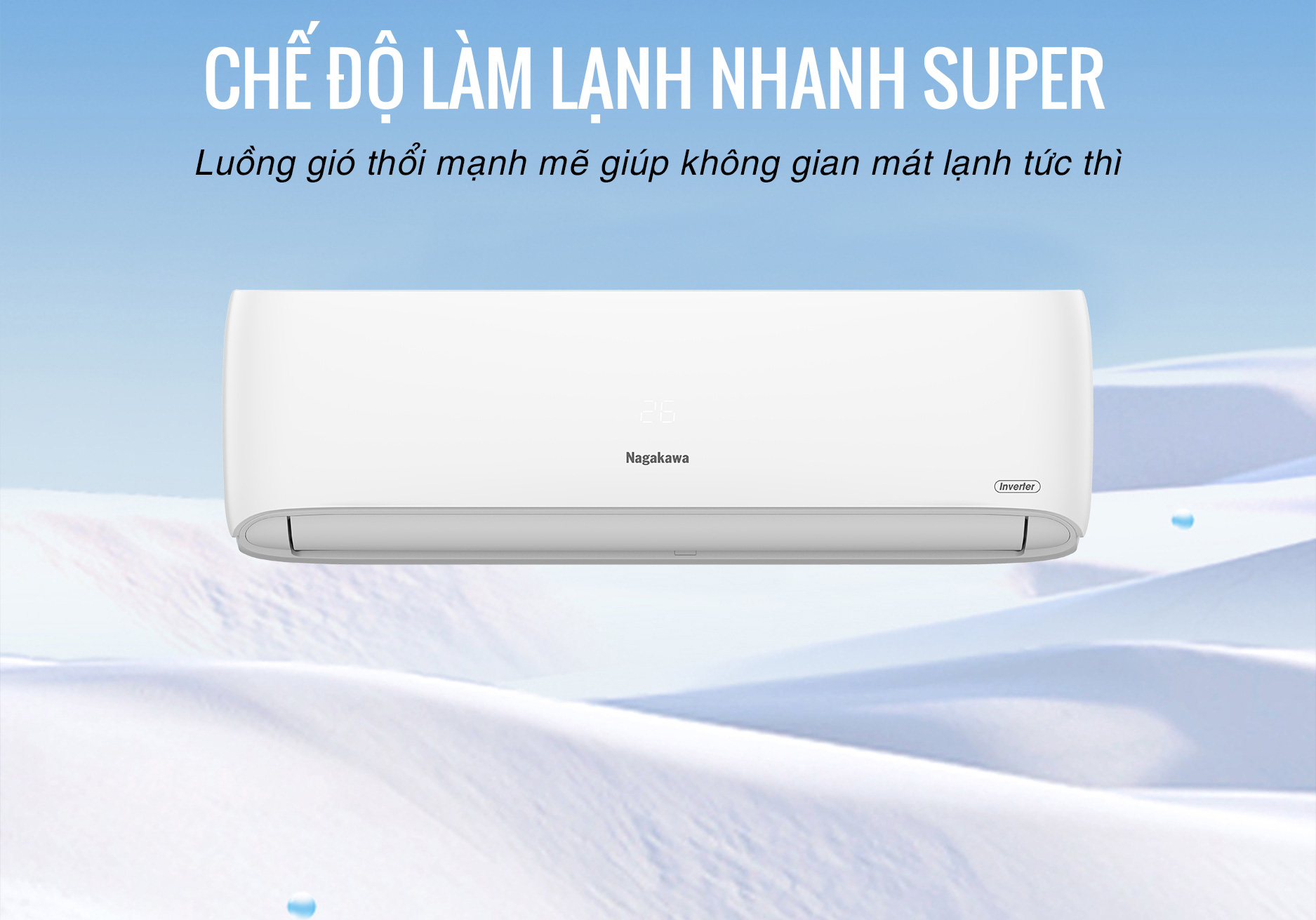 Điều hòa Nagakawa inverter 24.000BTU NIS-A24R2H11