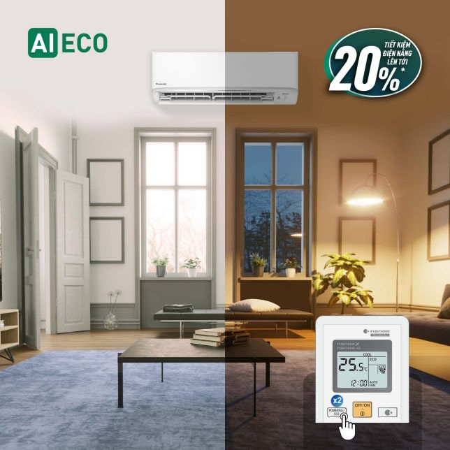 Điều hòa Panasonic 18.000 BTU Inverter CU/CS-RU18CKH-8BD