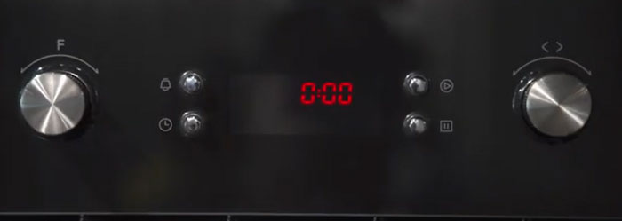 Bảng điều khiển của lò nướng Hafele HO-2KT65A 538.61.441