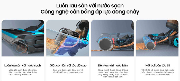 Máy hút bụi lau nhà U Ultty