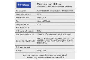 Máy hút bụi lau nhà Tineco Floor One S6 Stretch Extreme