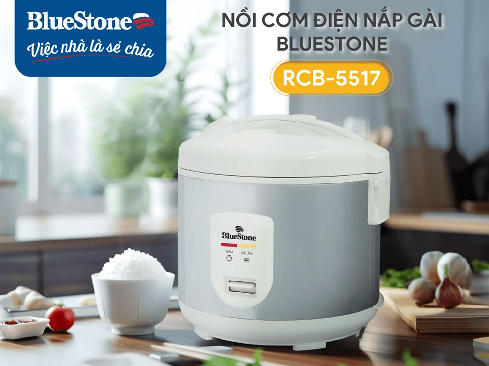 Nồi Cơm Điện BlueStone RCB-5517 phù hợp cho mọi đối tượng