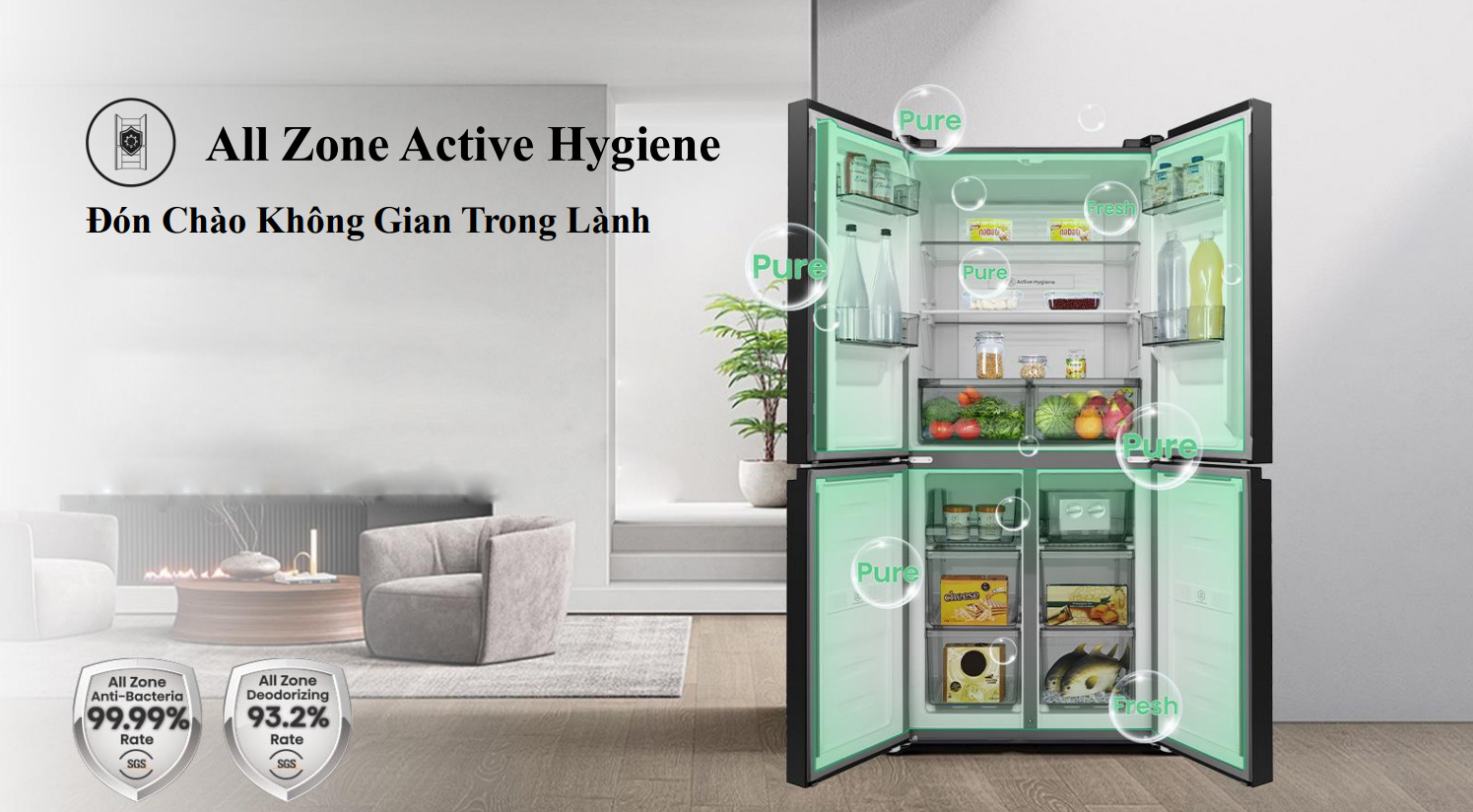 Tủ lạnh Hisense Inverter RQ559N4EBU