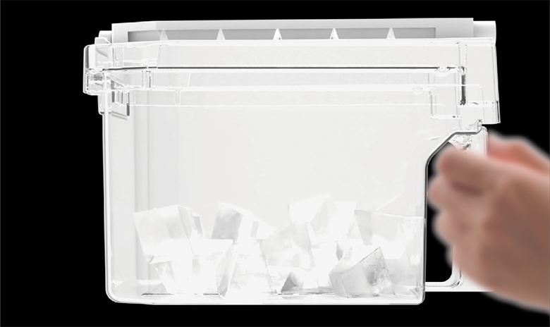 Tủ lạnh Sharp Inverter SJ-XP500AE-DS khay đá xoay