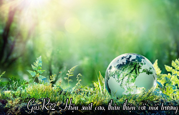 Điều hòa Midea MSCE-10CRFN8 sử dụng môi chất lạnh R32 tiên tiến