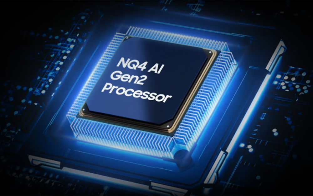 Bộ xử lý AI NQ4 thế hệ 2 Tivi Samsung Mini LED 4K 55 Inch UA55M80HA