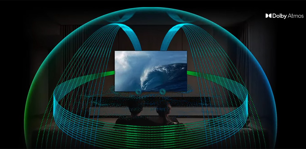 Âm thanh sống động Tivi Samsung Micro RGB 4K 85 Inch MRA85R95HX