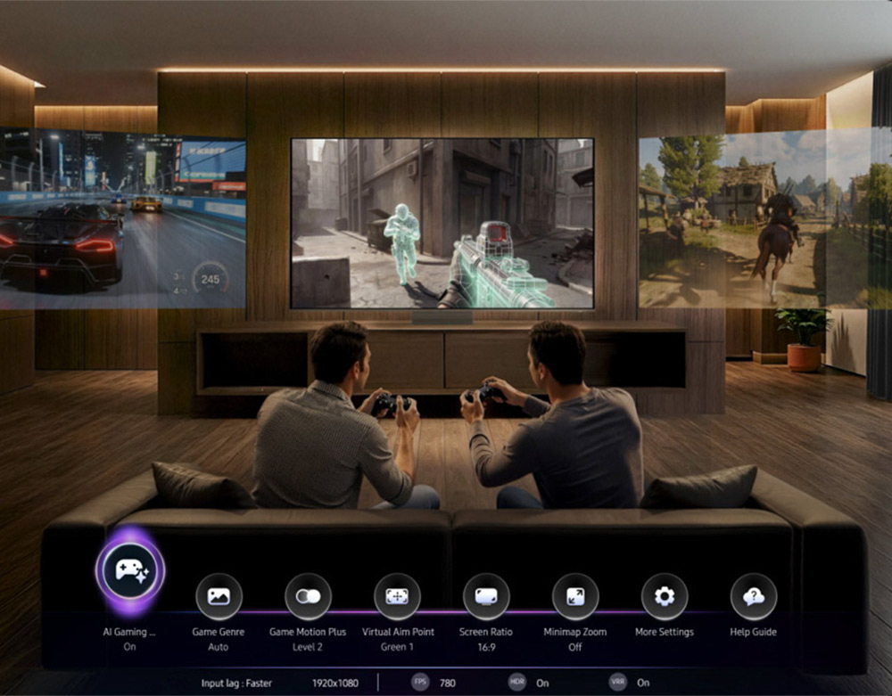 AI Gaming Optimizer Tivi Samsung Neo QLED 4K 75 Inch QA75QN70HA