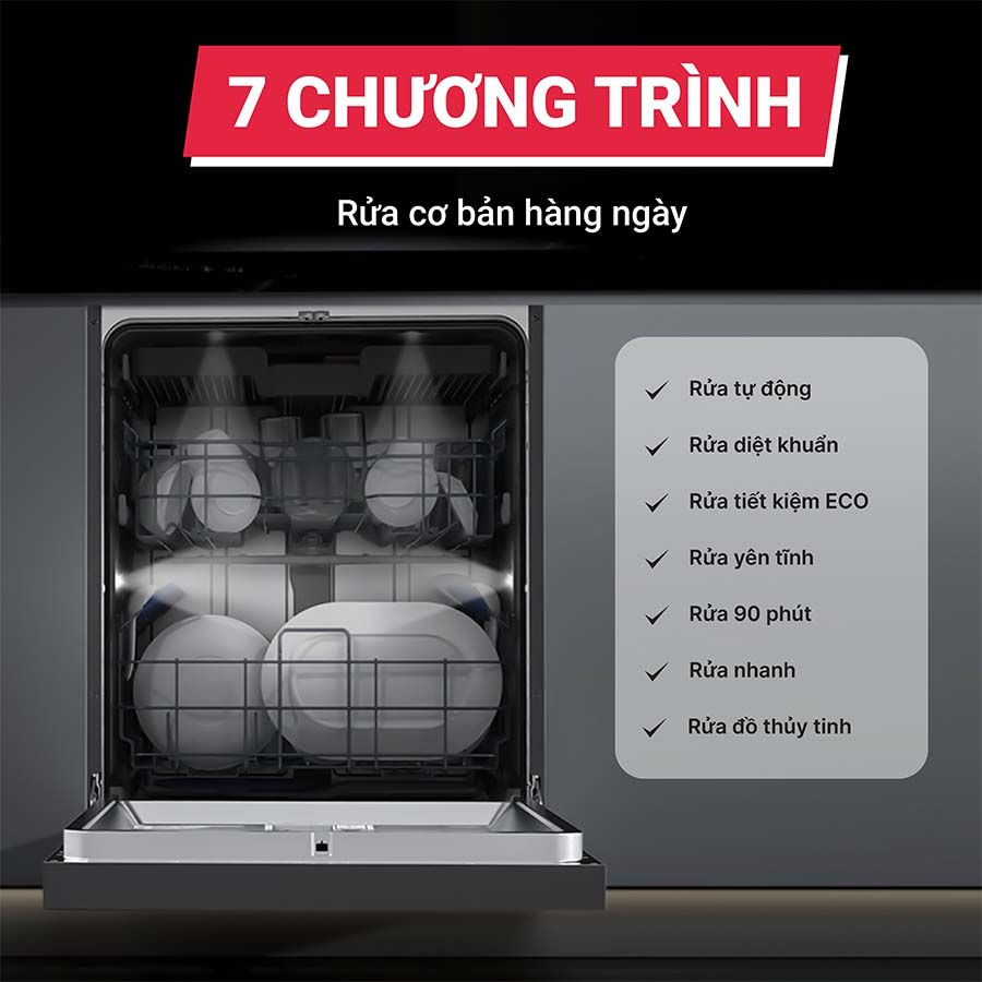 Máy rửa chén Hafele HDW-F6031G(535.29.651)