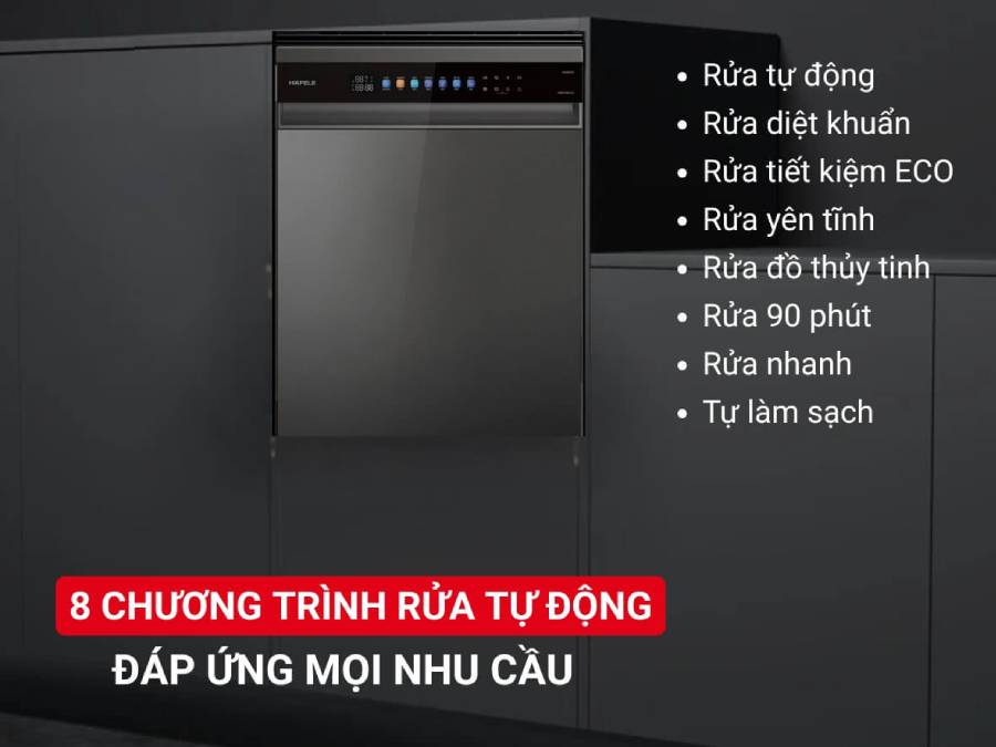 Máy rửa chén Hafele 