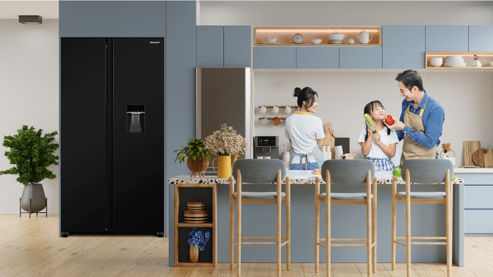 Thiết kế Tủ Lạnh Sharp Inverter 529 Lít SJ-SBX530WD-DG