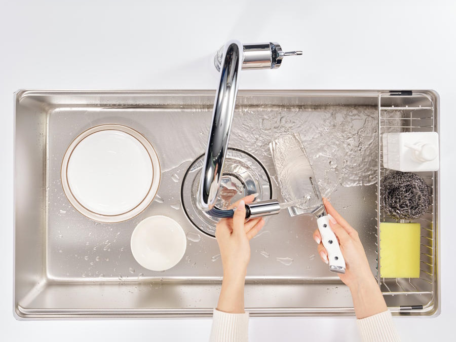 Chậu rửa bát Konox Workstation Sink Dekor 8044SU 