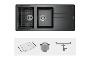 Chậu rửa bát Konox Granite Sink Phoenix 1160 Black