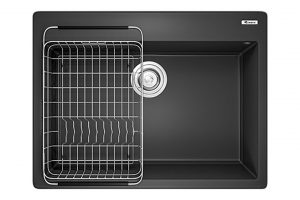 Chậu rửa bát Konox Granite Sink Ruvita 680 Black