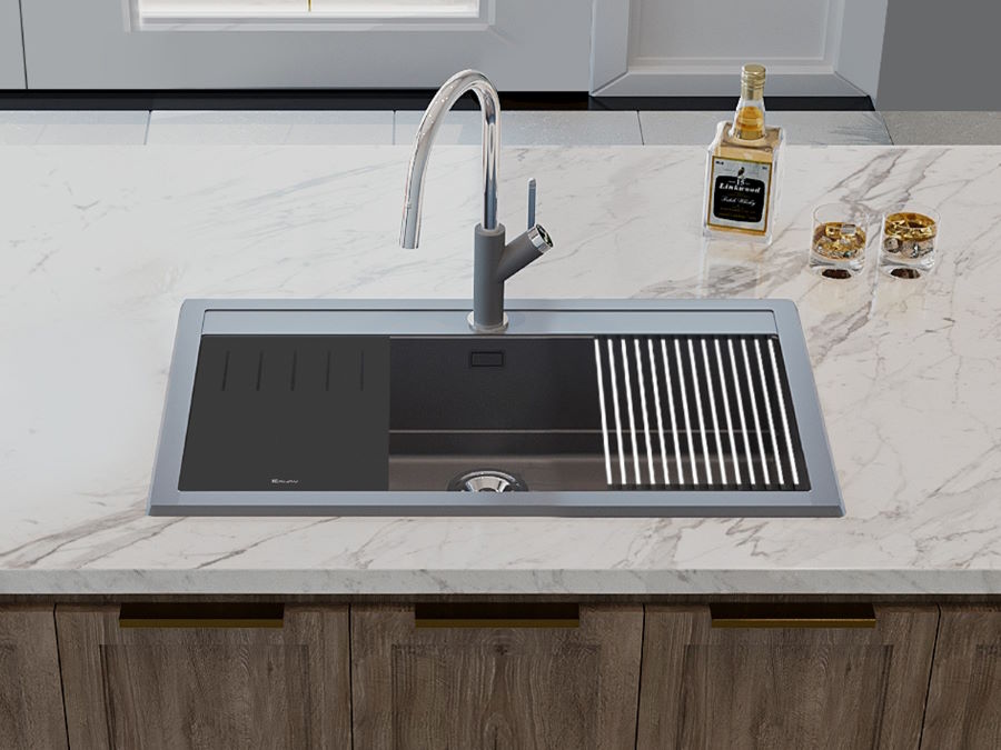  Chậu rửa bát Konox đá Granite Sink Terra 860S