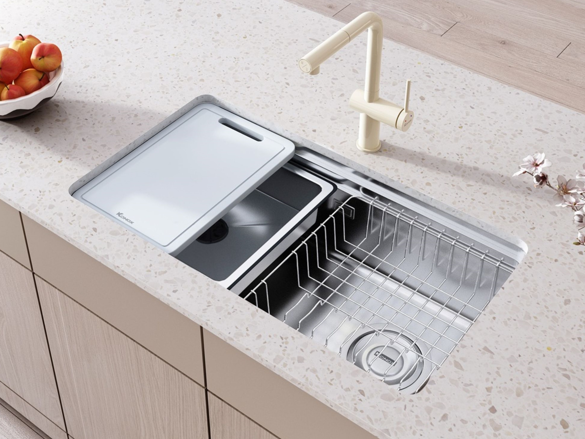 Chậu rửa bát Konox Tari 780SM