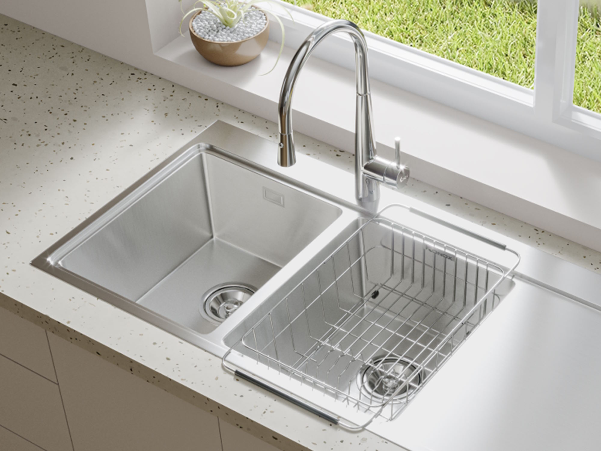 Chậu rửa bát Konox Miro 1160