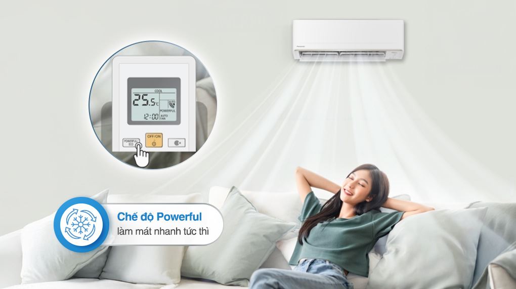 Máy lạnh Panasonic Inverter 1 HP CU/CS-PU9CKH-8D - Công nghệ làm lạnh