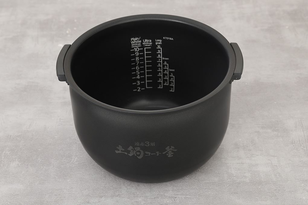Nồi cơm cao tần Tiger 1.8 lít JKT-F18W - Dung tích