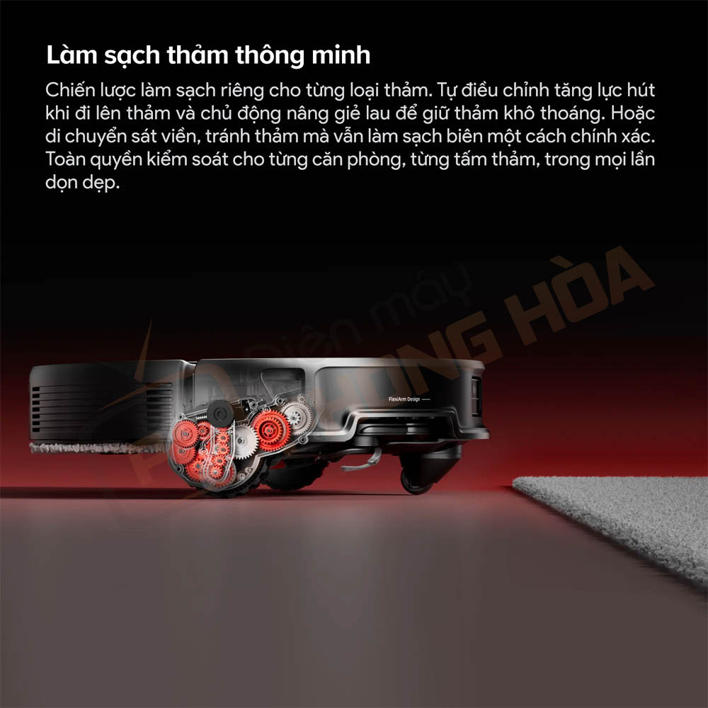 Công nghệ làm sạch thảm thông minh