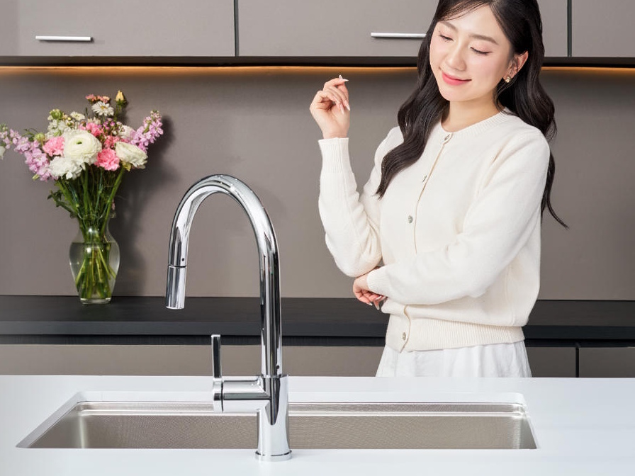 Vòi rửa bát Konox dây rút Alto Smart Chrome 