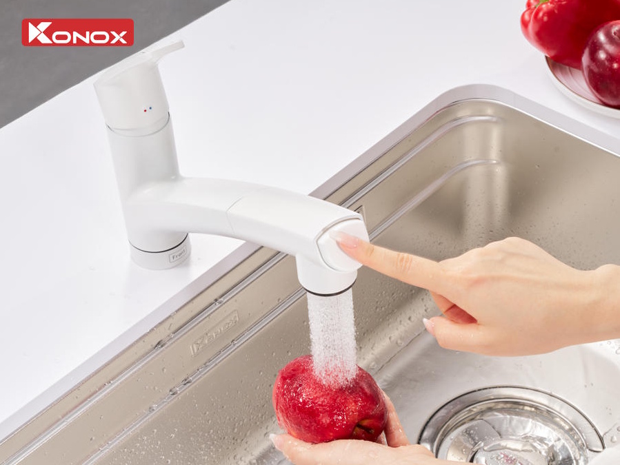 Vòi rửa bát Konox Kira White