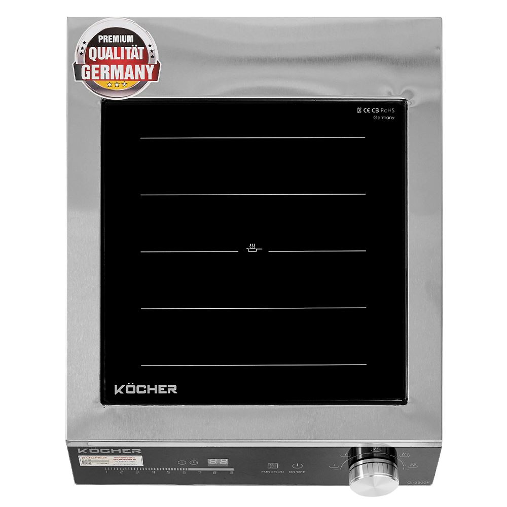 Bếp từ công nghiệp Kocher CI-3500F 3500W - Thiết kế
