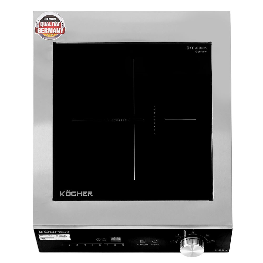 Bếp từ công nghiệp Kocher CI-5000W 5000W - Thiết kế