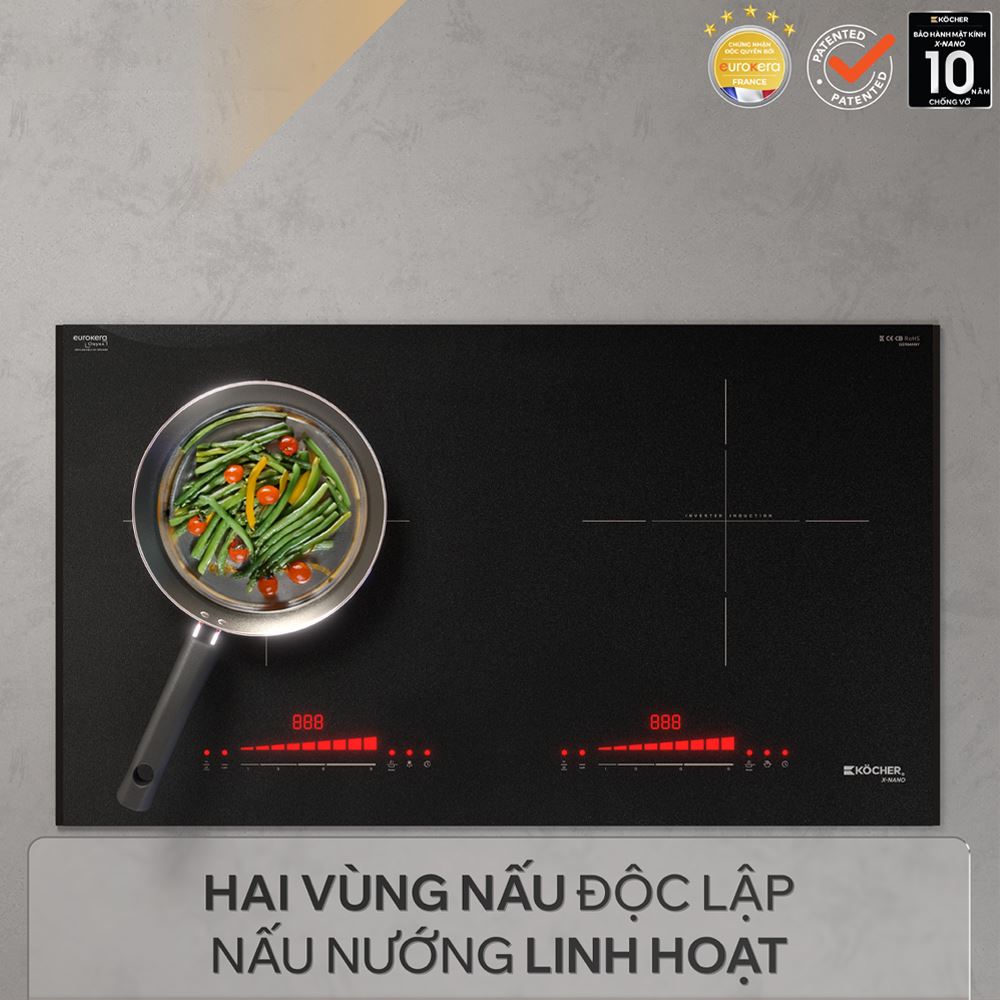 Hai vùng nấu độc lập