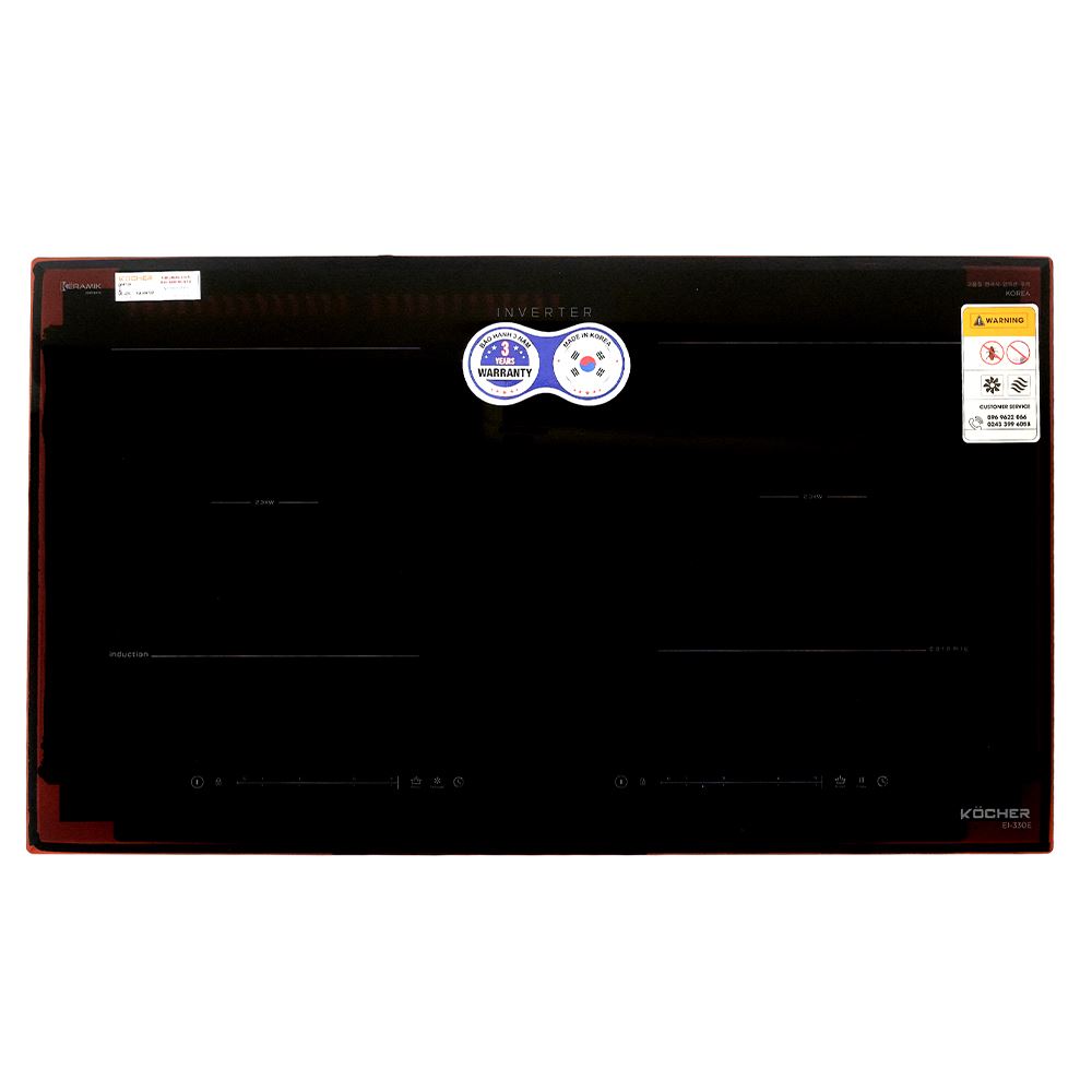 Bếp từ hồng ngoại âm Kocher EI-330E 4000W - Thiết kế