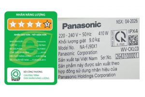 Máy giặt Panasonic Inverter 9 kg NA-FJ90X1DV