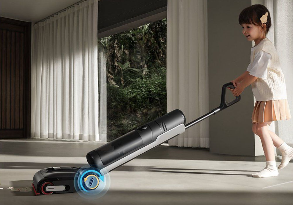 Dễ dàng di chuyển Máy Hút Bụi Lau Sàn Cầm Tay Dreame H15 Pro