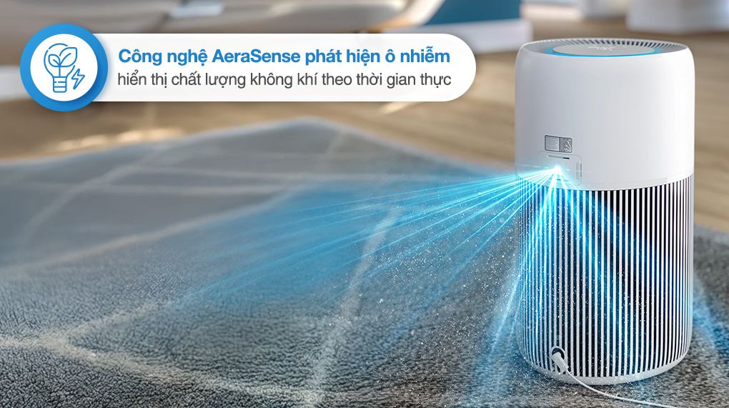 Máy lọc không khí Philips AC2220/10 28W - Cảm biến