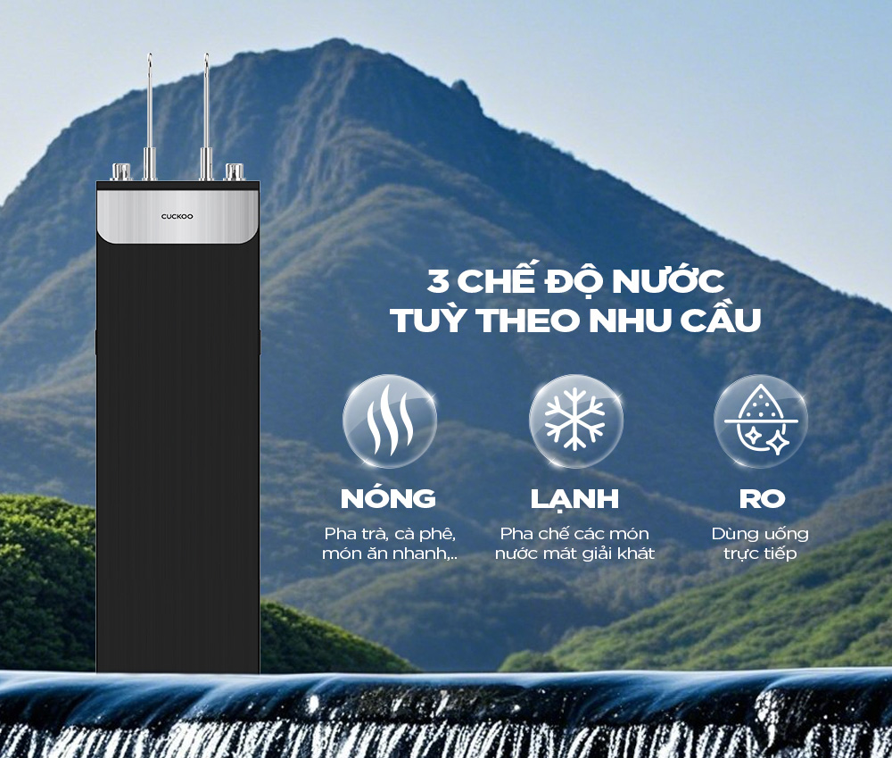 Máy lọc nước Cuckoo CP-ARPV1201S/BKCRVNCV