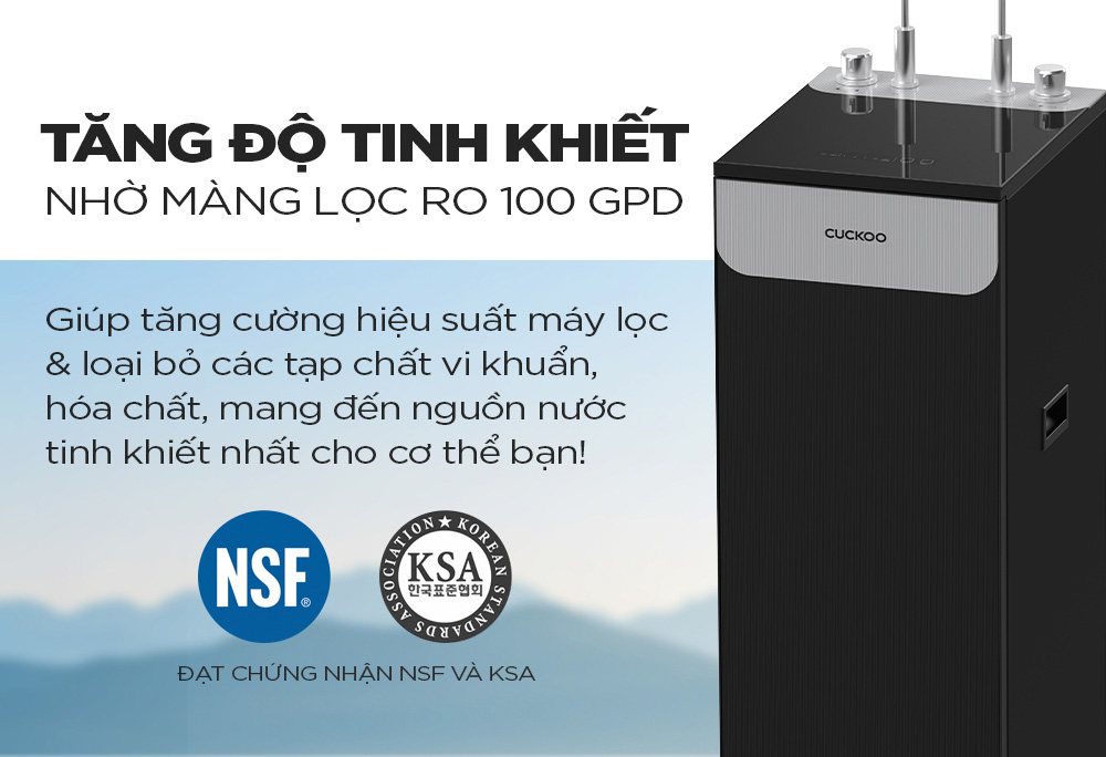 Máy lọc nước nóng lạnh Cuckoo CP-ARPV1201S