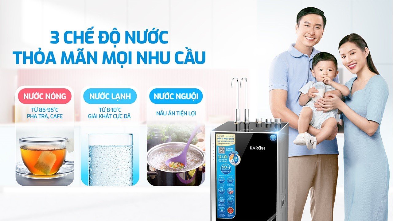 Máy lọc nước nóng lạnh 