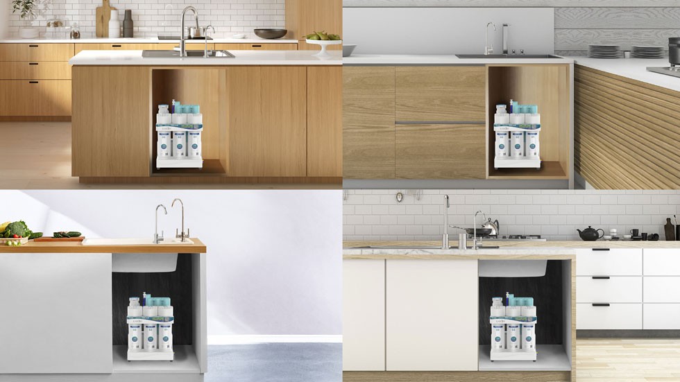 Máy lọc nước Karofi KAQ-U50K lắp gầm tủ