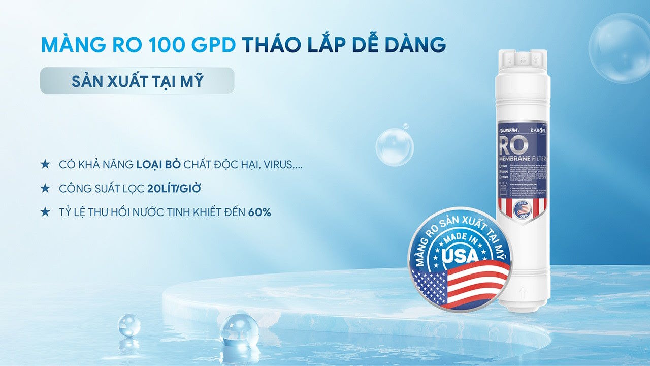 Máy lọc nước Karofi