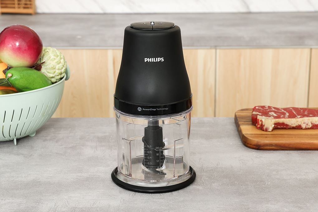 Máy xay thịt đa năng Philips HR1501/00 1 lít - Thiết kế