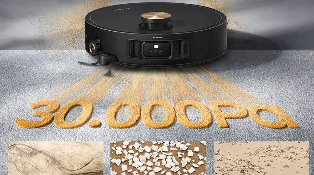 Robot hút bụi lau nhà Dreame Aqua 10 Roller Đen - Công suất