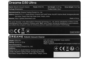 Robot hút bụi lau nhà Dreame D30 Ultra