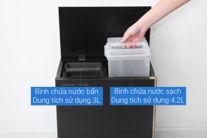 Robot hút bụi lau nhà Dreame X60 Ultra - Đen
