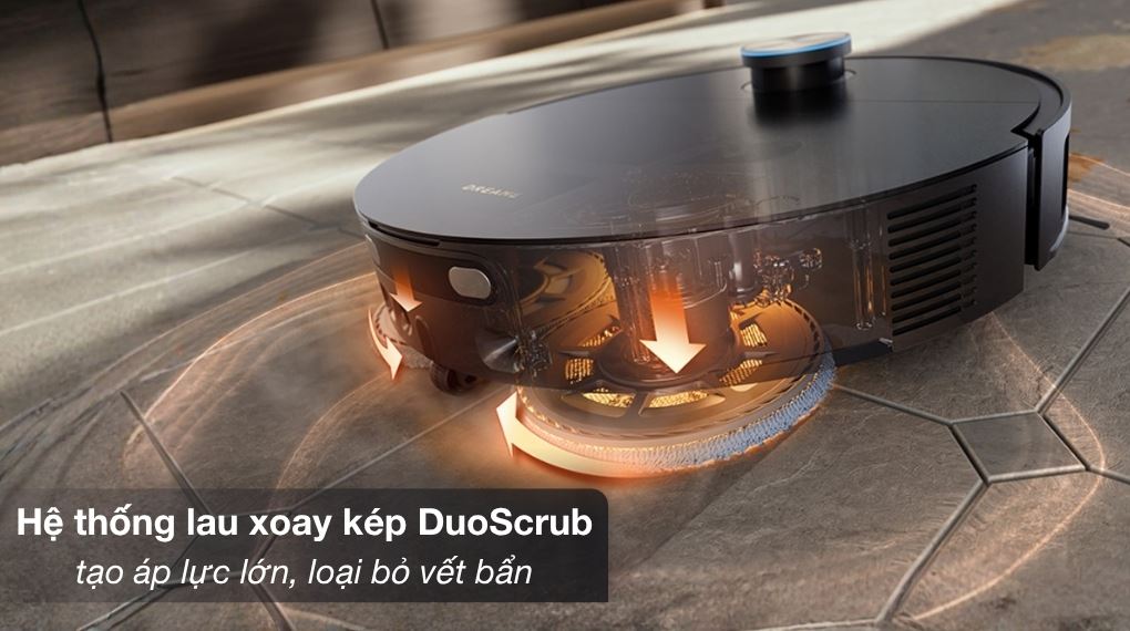 Công nghệ hút và bộ lọc - Robot hút bụi lau nhà Dreame X60 Ultra