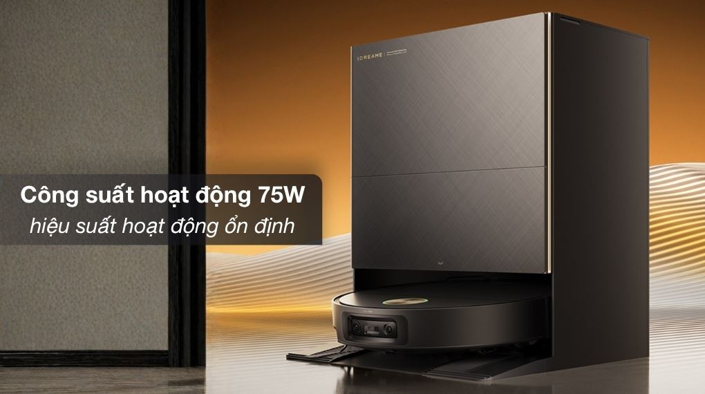 Công suất - Robot hút bụi lau nhà Dreame X60 Ultra