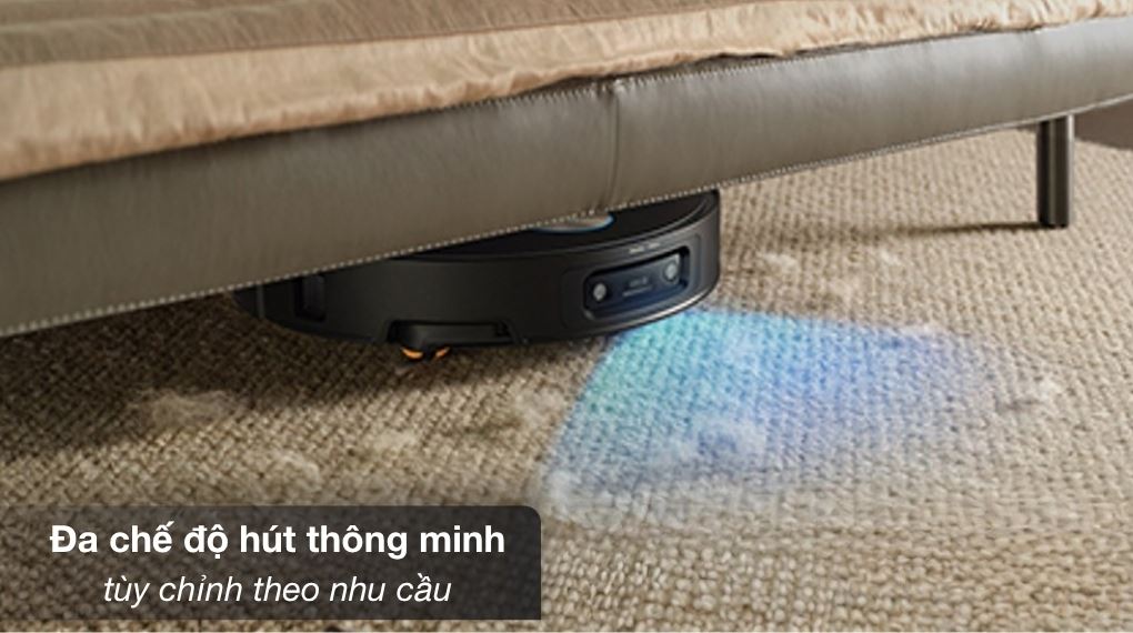 Chế độ hút thông minh - Robot hút bụi lau nhà Dreame X60 Ultra
