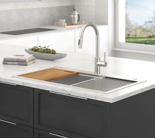 Vòi rửa bát dây rút Konox Reno